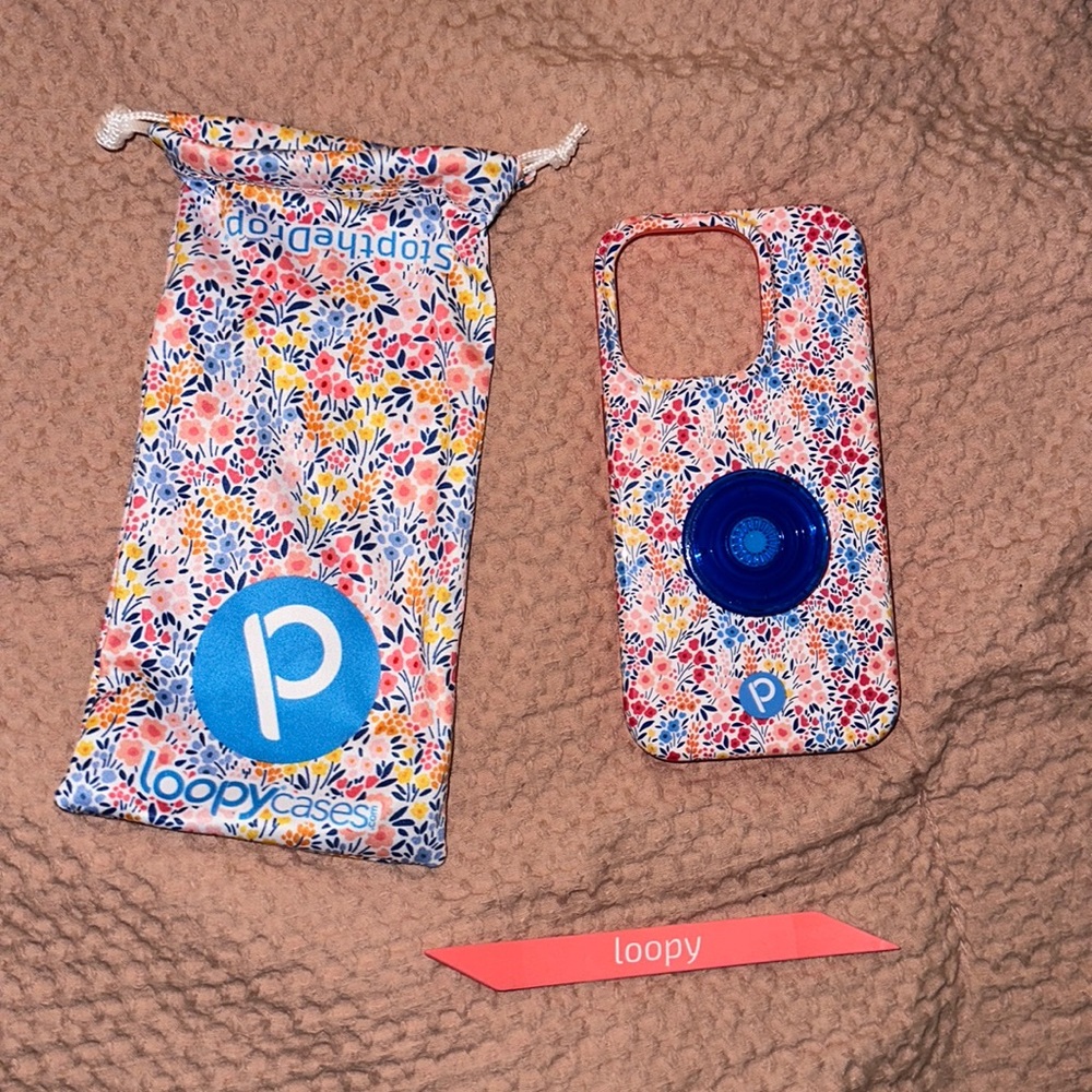 Floral loopy case iPhone 14pro